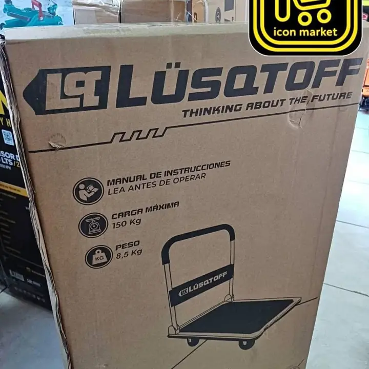 Carro plegable 150 kilos lusqtoff