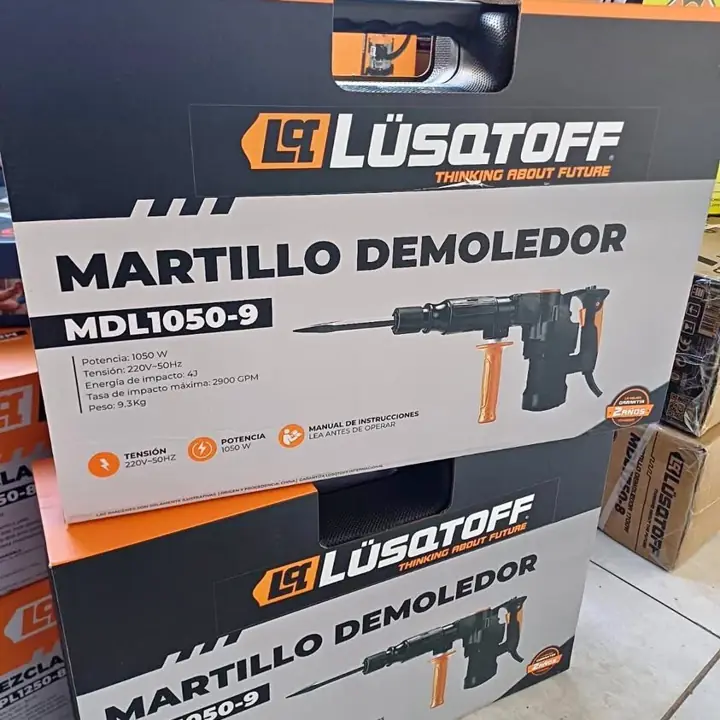 Martillo demoledor 1050w lusqtoff