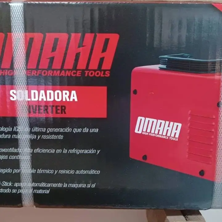 Combo soldadora inverte de 120amp+ máscara fotosensible Omaha