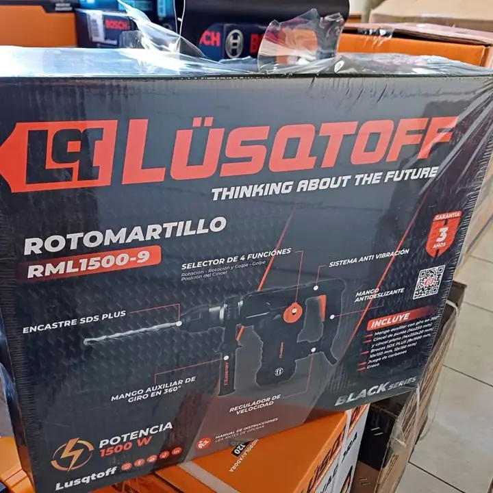 Rotomartillo demoledor lusqtoff 1600W – sds max