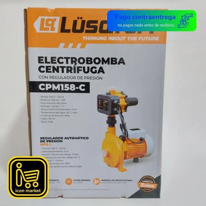 Electrobomba centrifuga CPM158 lusqtoff