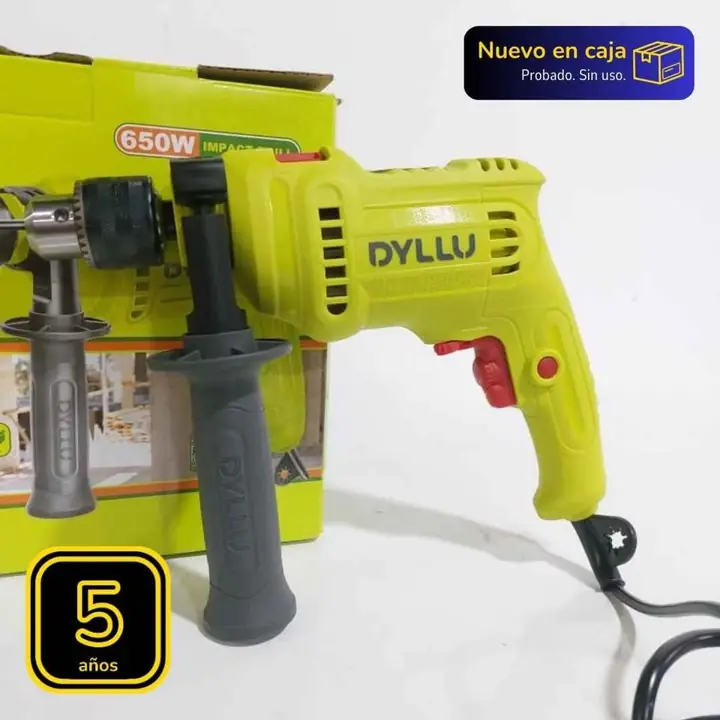 Taladro percutor dyllu by total 650w variable 13mm