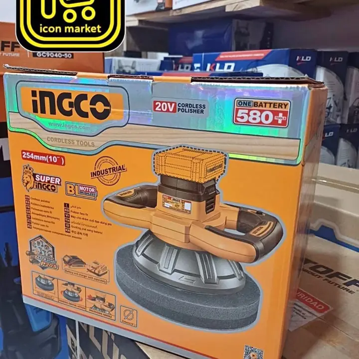 Pulidora Inalámbrica 20v 254mm 10" SOLA sin batería ni cargador
