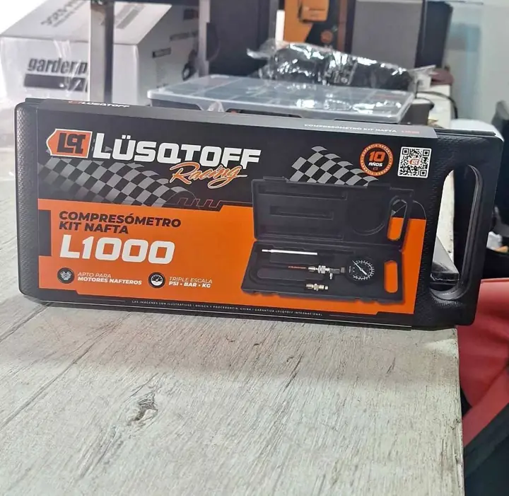 Compresometro kit nafta p-auto moto L1000 LUSQTOFF 42.000