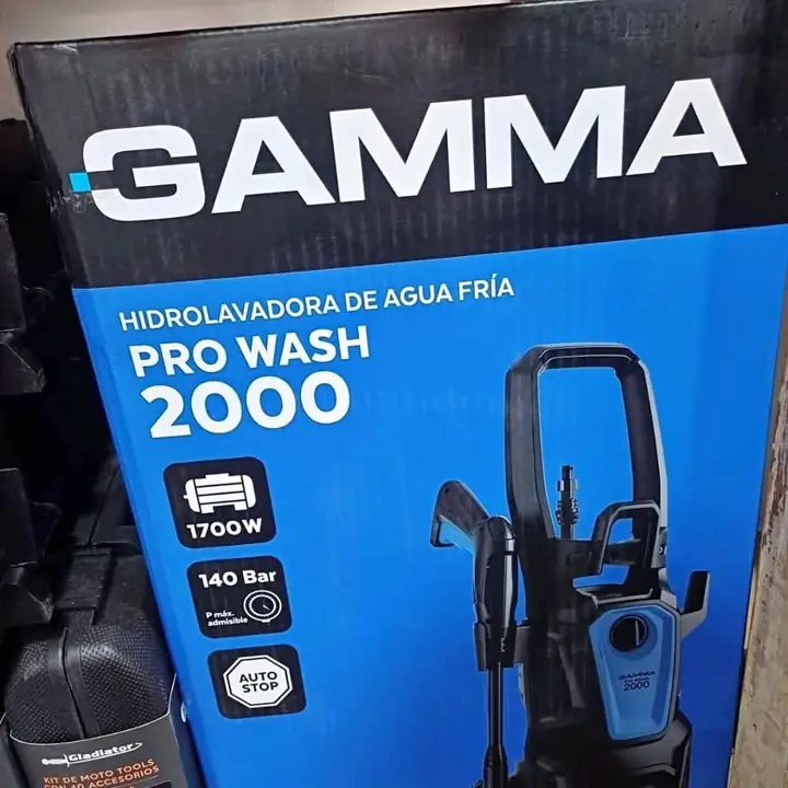 Hidrolavadora 140bar 1700w gamma
