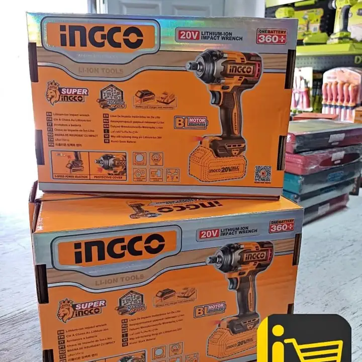 Llave de impacto 500 nm ingco no incluye batería ni cargador