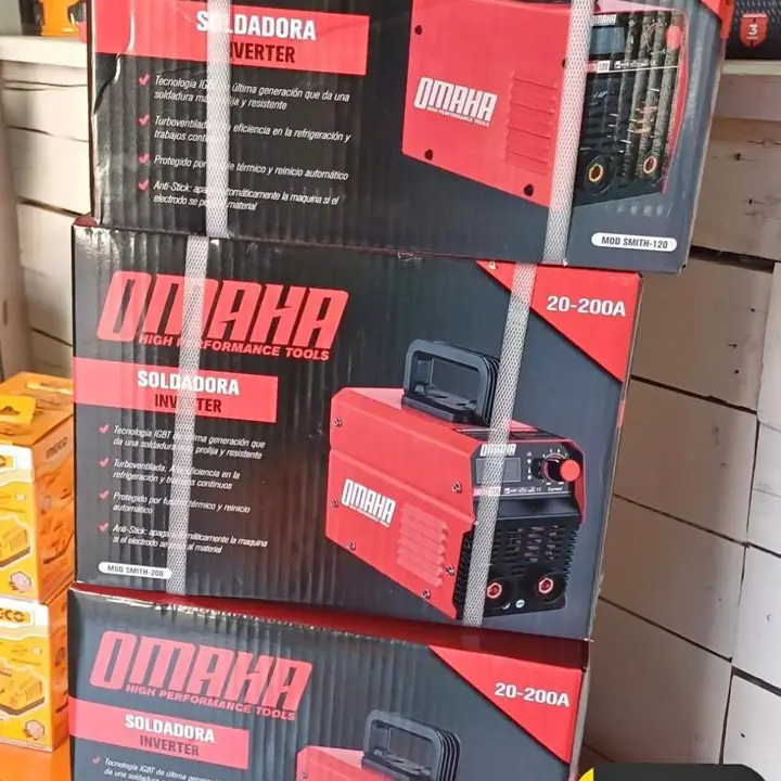 Soldadora inverte 200amp Omaha