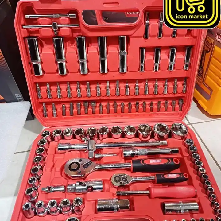 Set Kit Bocallaves 108 piezas 1/2 a 1/4 Omaha