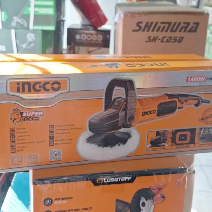 Lustralijadora 1400w 180mm Velocidad Variable Ingco