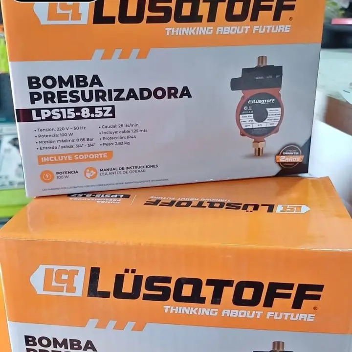 Bomba Presurizadora Lusqtoff Precio: 57.000