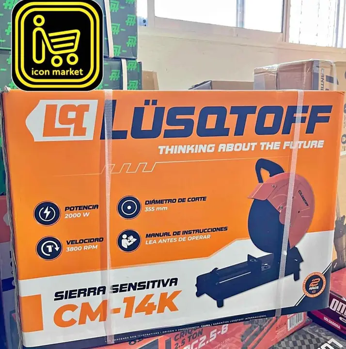 Cortadora Sensitiva 2000w 3800rpm Kit CM-14K LUSQTOFF Disponible! Precio: 159.000
