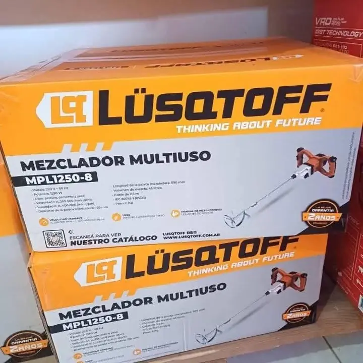 Mezcladora multiuso 1250w lusqtoff