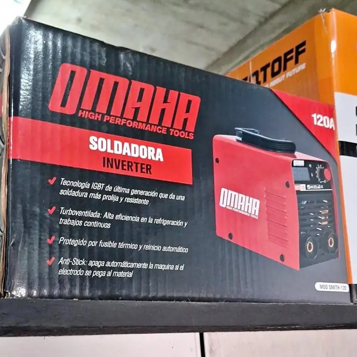 Soldadora inverte 120amp omaha