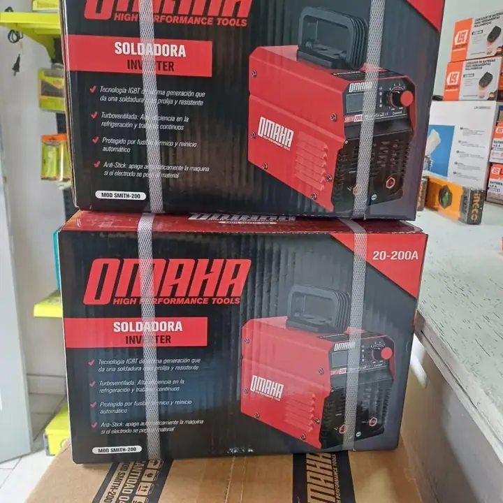 Soldadora inverte de 200 amp omaha