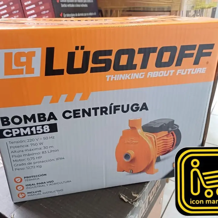 Bomba centrífuga 750w CPM 158 lusqtoff