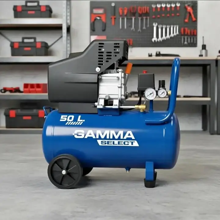 Compresor 50L select gamma 230.000 (Solo) con Kit P/ Compresor 260.000