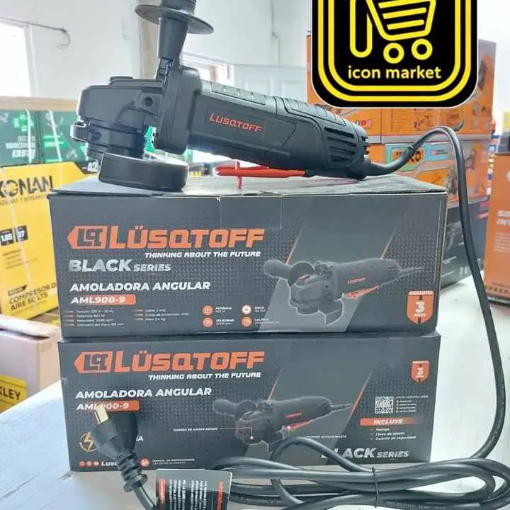 Amoladora angular 900w lusqtoff série black