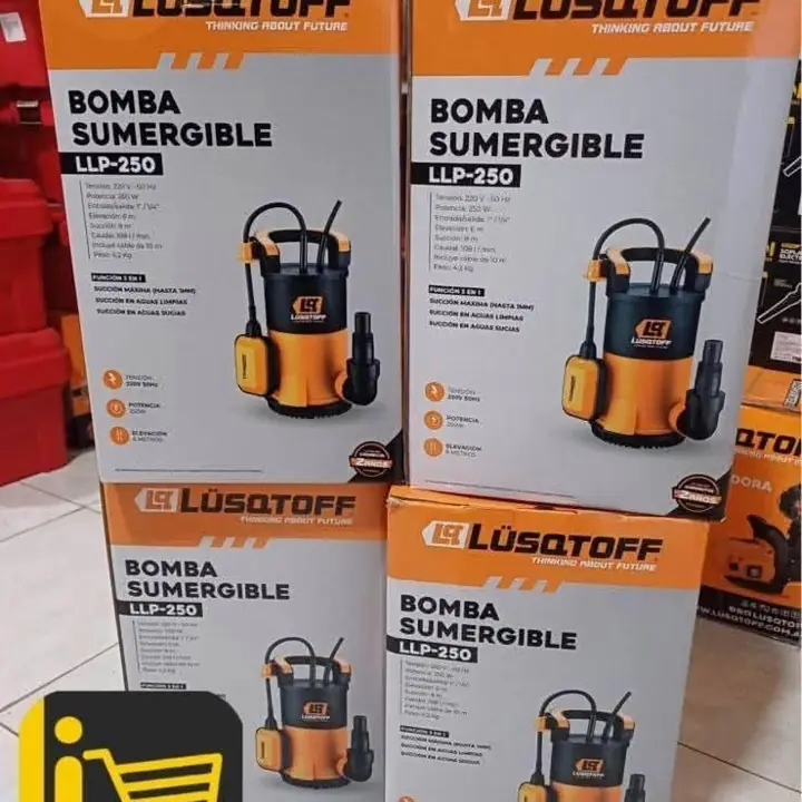 Bomba sumergible 250w lusqtoff