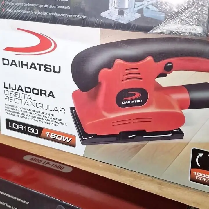 Lijadora órbital 150w rectangular Daihatsu