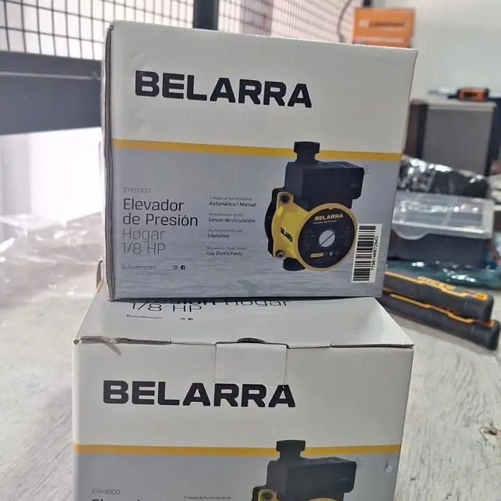 Bomba presurizadora 0,13HP 100W 30L/min 2 baños EPH1000 BELARRa