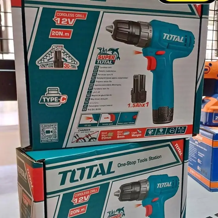 Taladro Atornillador 12v Total