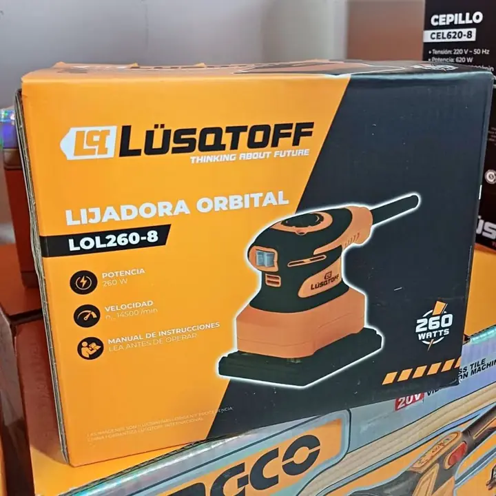 Lijadora órbital 260w lusqtoff