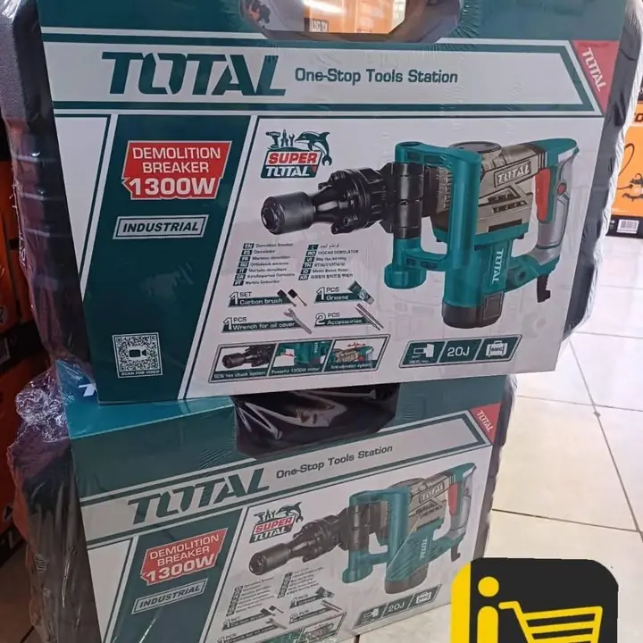 Martillo demoledor 1300w total