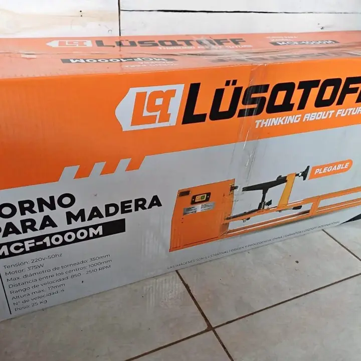 Torno P-madera 1000mm 375w LUSQTOFF