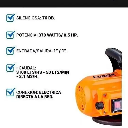 Bomba elevadora de líquido lusqtoff