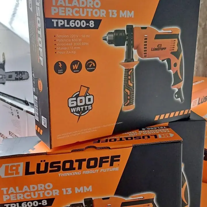 Taladro Percutor 600w 13mm LUSQTOFF