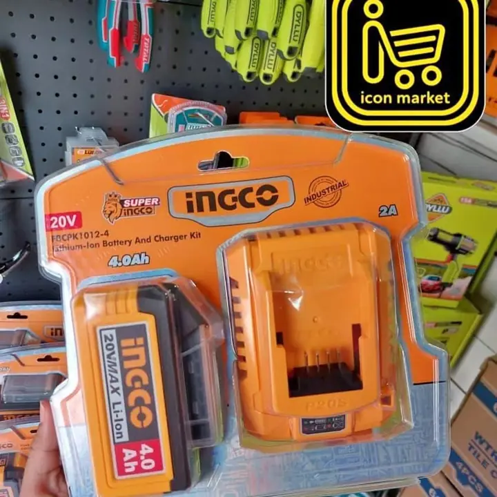 Starter Kit Batería 4.0Ah + Cargador 20v Disponibles! 88.000 ( con alguna maquina 80.000)
