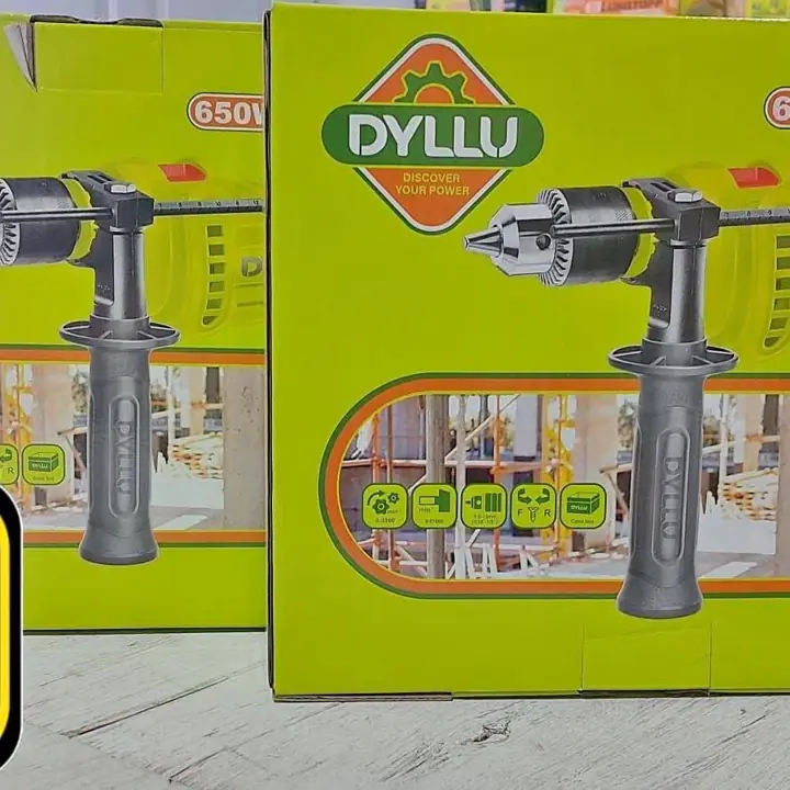 Taladro percutor 650w dyllu