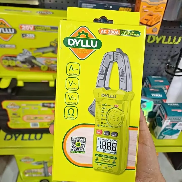 Pinza Amperometrica 200A Dyllu