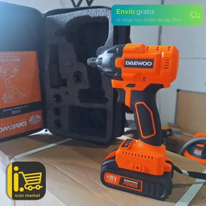 Llave impacto 20V inalámbrico Brussels compacta 330nm
