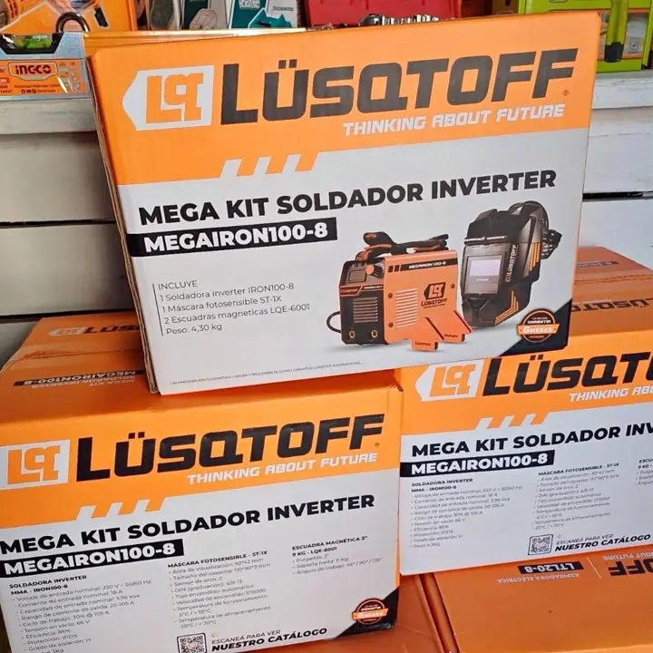 Soldadora megairon 100 lusqtoff