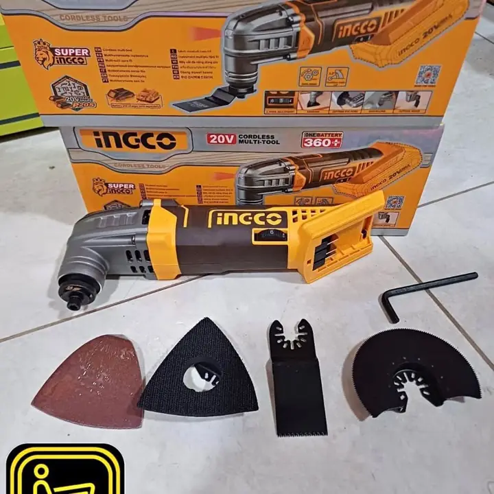Multifuncion Oscilante 20v Ingco Solo sin batería ni cargador