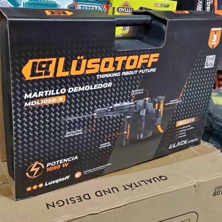 Martillo Demoledor 1050w LUSQTOFF Black Series. 148.000