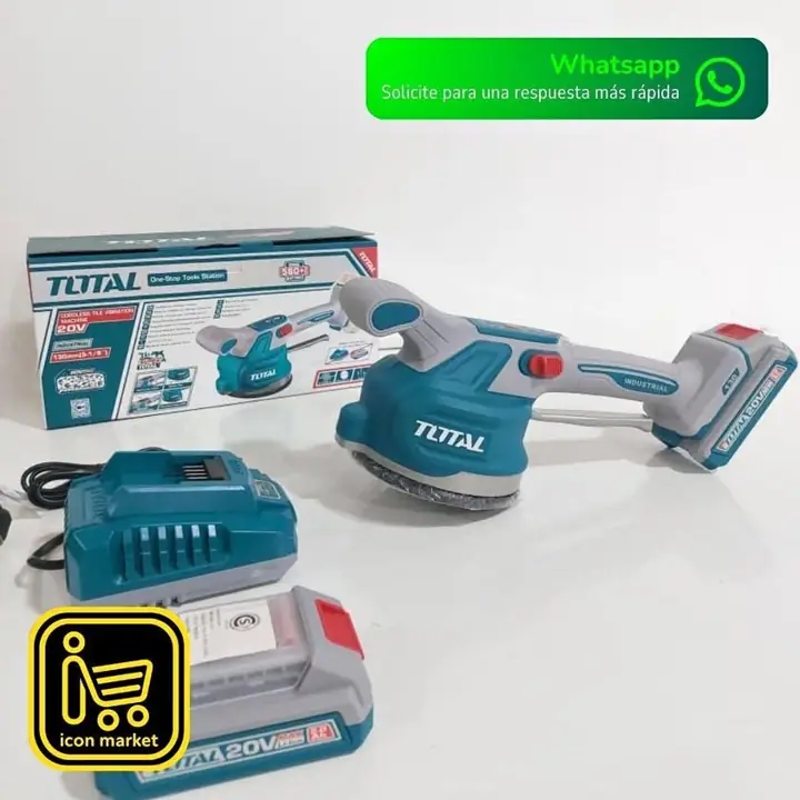 Ventosa vibradora 60 kilos porcelanato+ Star kit 2bat2ah y cargador total
