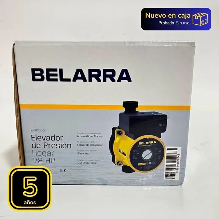 Bomba Presurizadora Belarra EPH2000 200W – 50 L/min