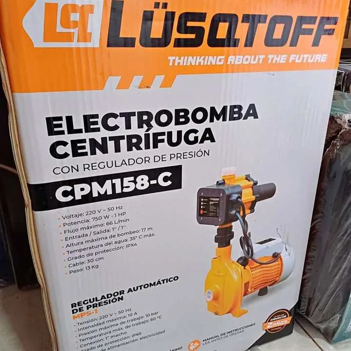 Bomba Centrifuga 1,0HP 35M 10bar Lüsqtoff