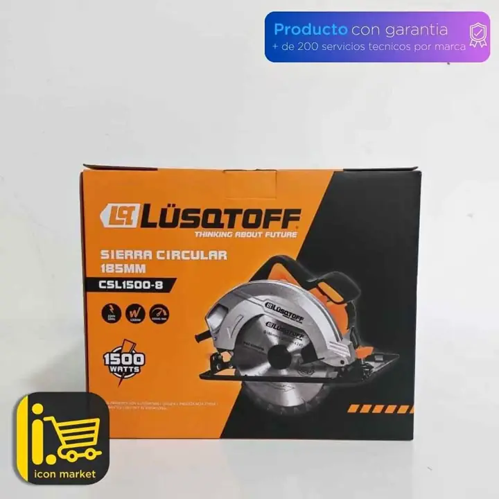 Sierra Circular 1500w Lusqtoff