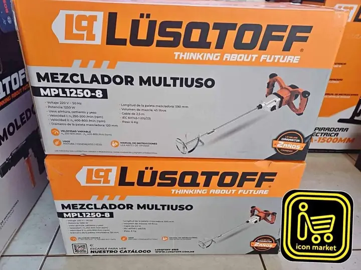 Mezcladora LUSQTOFF 1250W 133.000