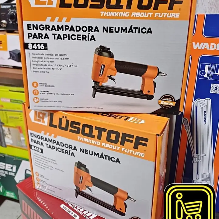 Engrampadora neumática lusqtoff tapicería
