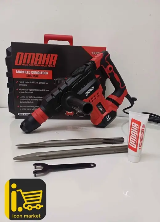 Martillo Demoledor 1300w Omaha Precio : 137.000