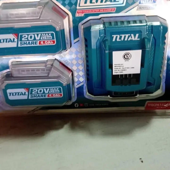 Star kit de dos baterías 20 v 4 AH y cargador total