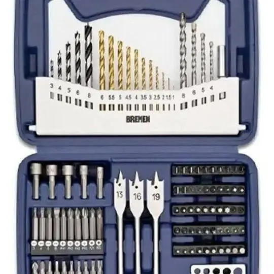 Juego de mechas y puntas bremen 7727 alta calidad 101 piezas