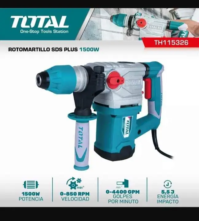 Rotomartillo 1500w total