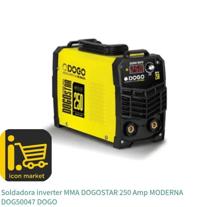 Soldadora inverte 250 amp dogo