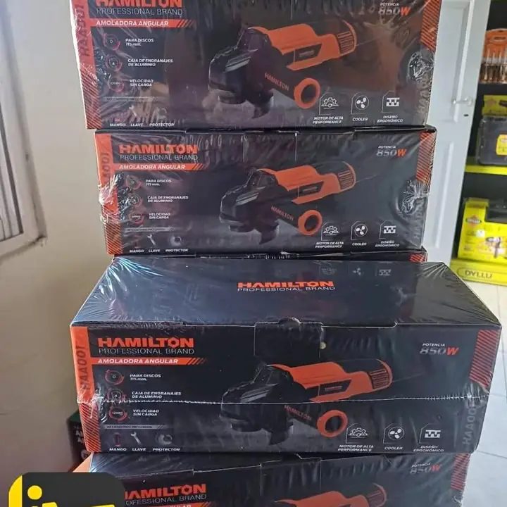 Amoladora angular 850 w Hamilton