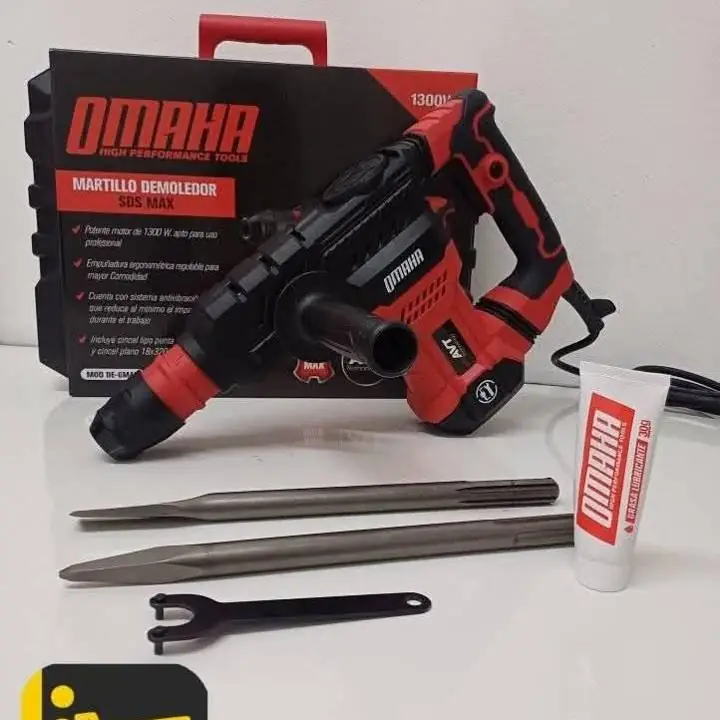 Martillo demoledor 1300w 18 j omaha